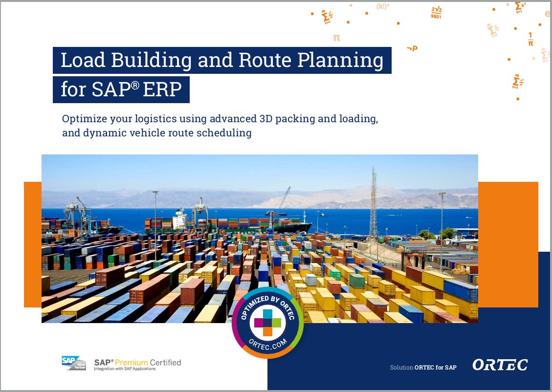 ORTEC Load Building and Route Planning for SAP ERP_Broschure